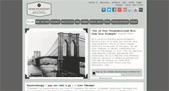 Desktop Screenshot of gothampsychotherapy.com